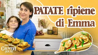 Come fare le patate ripiene Ricetta veloce  Erica Liverani [upl. by Vezza516]