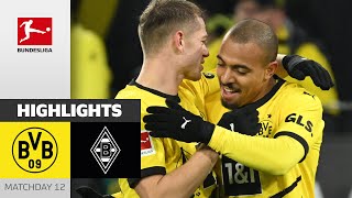 Incredible Comeback by Dortmund to Beat Borussia Mönchengladbach [upl. by Novla]