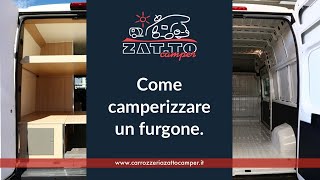 ZATTO CAMPER COME HO CAMPERIZZATO IL MIO FURGONE ALLESTIMENTO SU FIAT DUCATO [upl. by Sicard]