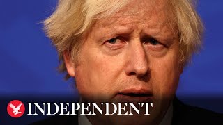 Live Boris Johnson gives Covid announcement as omicron cases soar [upl. by Niamor312]