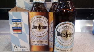 Warsteiner Octoberfest Special Edition Beer Review [upl. by Anyalram]