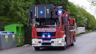 Neue DLK der Feuerwehr Meerbusch amp RTW1 JUH RW Meerbusch [upl. by Caprice]