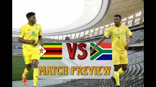 🇿🇦Bafana Bafana vs 🇿🇼Zimbabwe world cup qualifier preview  Analysis [upl. by Ttennej]