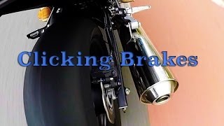 Honda NC750X Clicking Noise Rear Brake [upl. by Mack]