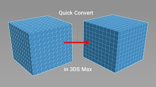 How to quickly convert triangle faces to quad [upl. by Ethelstan190]