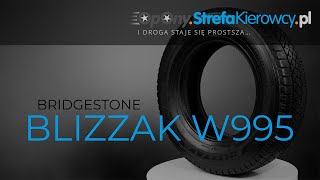 oponystrefakierowcypl 🛞 OPONA ZIMOWA 🛞 BRIDGESTONE BLIZZAK W995 [upl. by Chamberlin381]