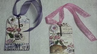 DIYRecycle Your Old Calendar Into Simple Beautiful Gift Tags [upl. by Yremrej]