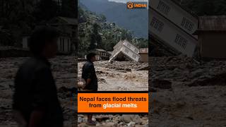 Nepal faces flood threats from glacial melts [upl. by Airotcivairam430]