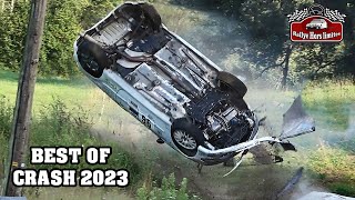 BEST OF RALLY 2023  BIG CRASHES amp MISTAKES [upl. by Sosthina]