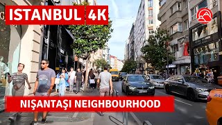 Istanbul Summer 2023 Nişantaşı Neighbourhood 23 June Walking Tour4k 60fps [upl. by Arehsat]