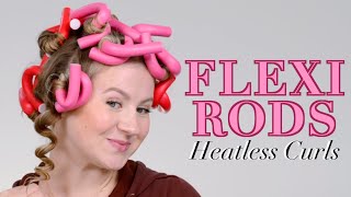 Flexi Rods Heatless Curls [upl. by Ayahsey]