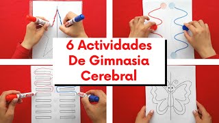 6 ACTIVIDADES DE GIMNASIA CEREBRAL PARA LOS NIÑOS🧠  REGALO🎁♥️ [upl. by Bella]