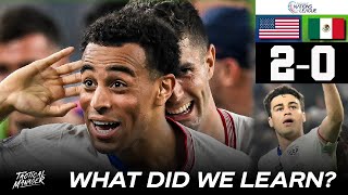 USA 20 Mexico  What did we learn  7 Tactical Takeaways [upl. by Mercie376]