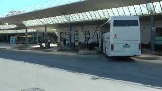 Pula Bus Station Croatia [upl. by Alrahs]