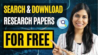 How to search and download research papers for FREE [upl. by Akcirehs]