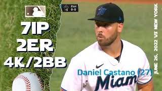 Daniel Castano  June 26 2022  MLB highlights [upl. by Llevad]