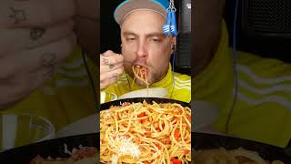 Mukbang italienische Pasta essen 💛💙 [upl. by Corey741]