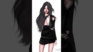 Zepeto retouching Ibis pain x speedpaint music zepeto speedpaint ibispaintx retouching [upl. by Calvo363]