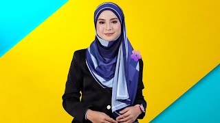 9 STYLE TUDUNG SHAWL SIMPLE – CARA SIMPLE PAKAI TUDUNG SHAWL CANTIK DAN KEMAS – QotrunNada [upl. by Neerod991]