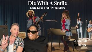 Lady Gaga Bruno Mars  Die With A Smile Official Music Video REACTION [upl. by Ahsenwahs]