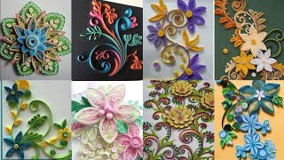 Quilling Flower Techniques  Cute Quilling Ideas  Quilling Art Designs  Paper Art For Beginners [upl. by Olli916]