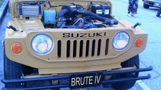 1972 Suzuki Brute IV Tan MtD071412 [upl. by Fortunna628]