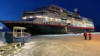 Hurtigruten Feb 2023 MV Maud a whirl wind tour of some of the boat [upl. by Ataga]