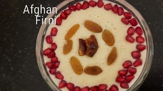 Afghan Firni2 IngredientsDessert Recipe [upl. by Nester]