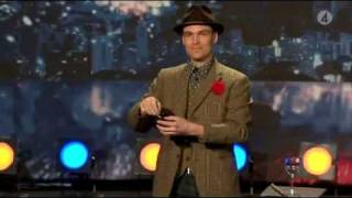 Charlie Caper i Talang 2009 Swedens got Talent Subtitles 1st round [upl. by Stolzer]