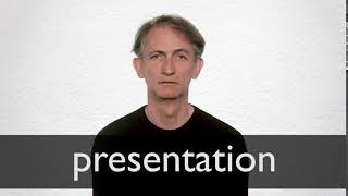 How to pronounce PRESENTATION in British English [upl. by Cohdwell]