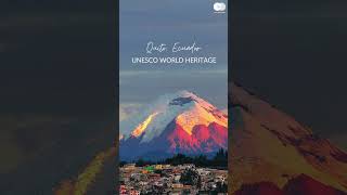 UNESCO WORLD HERITAGE SITES  City of Quito Ecuador 😍 travel history unesco [upl. by Hazel]