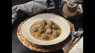 Receta de Albóndigas en Salsa l celestedelabanda [upl. by Jerold497]