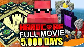 I Survived 5000 Days in Minecraft Hardcore FULL MOVIE [upl. by Ticon]