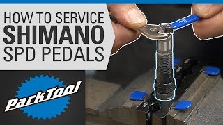 How to Service amp Adjust Shimano SPD Pedals [upl. by Ellerd]