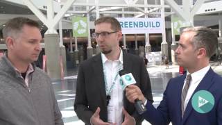 Interview with Dave Hubka and Dan Hartsig of Transwestern at Greenbuild 2016 [upl. by Fish]