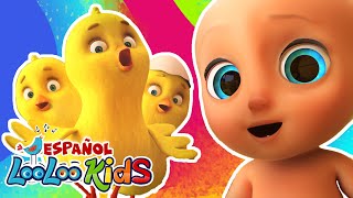 🐤🐥Los Pollitos Dicen Pio Pio  ¡Canciones Infantiles LooLoo Compilación de Una Hora 🌟 [upl. by Cull]