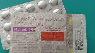 Montelukast Sodium and Levocetirizine Hydrochloride Tablets IP  Montek LC Tablet Uses [upl. by Norek743]