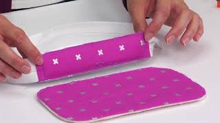 How to Make a Wallet  Sizzix Quilting [upl. by Clea]