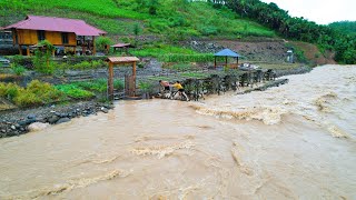 Sang Vy and her family repaired the farm after the flood raised chickens and gardened [upl. by Aikenahs]