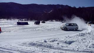 Drift  Dance on the ICE  八千穂レイク 氷上走行 [upl. by Adan]