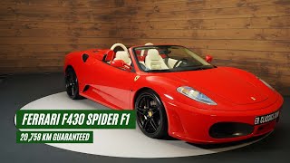 Ferrari F430 Spider F1  20758 Km  Very good condition  2006 VIDEO wwwERclassicscom [upl. by Yawnoc]