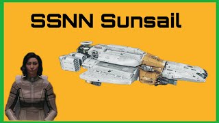 Starfield SSNN Sunsail Unique Ship Review [upl. by Meakem819]