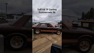 Tuff V8 TF Cortina at Summernats 36 Entering the Cruise Route [upl. by Greta]