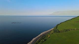 The Antrim Coast Northern Ireland Aerial Drone 4K UHD HDR DJI Mavic Air 2 [upl. by Erdreid]