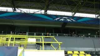 Dortmund  Málaga  Die Ruhe vor dem Sturm  Westfalenstadion  BVB Borussia UEFA Champions League [upl. by Leuas924]