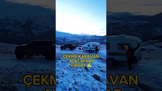 ÇEKME KARAVAN ALACAKLAR DİKKAT⚠️ karavan çekmekaravan karavantasarımı [upl. by Magner]