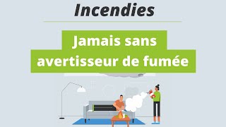 Infoassurance  Jamais sans avertisseur de fumée [upl. by Bindman]