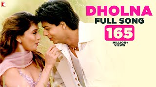 Dholna  Full Song  Dil To Pagal Hai  Shah Rukh Khan Madhuri Dixit Lata Mangeshkar Udit Narayan [upl. by Sivram]