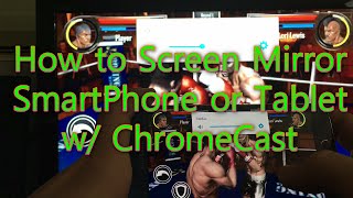 ChromeCast 2nd Gen How to Cast Screen  Screen Mirror Android Devices [upl. by Eanrahc600]