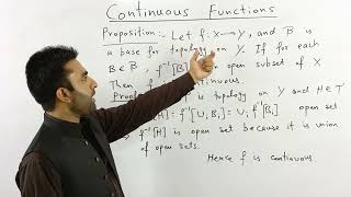 Topology Continuous Functions Proposition [upl. by Teufert20]